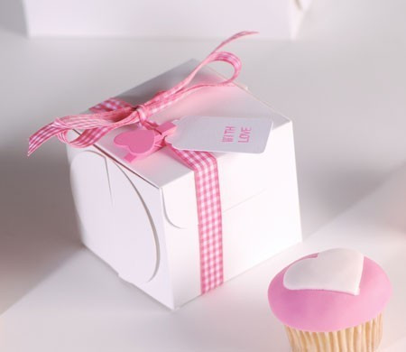 Schachtel für einen Cupcake...