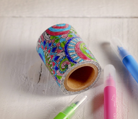 Washi Tape zum Bemalen
